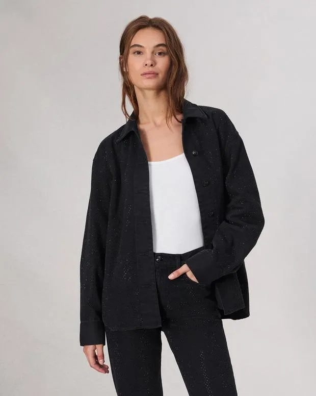 Jackets and Coats Women Rag and Bone Camilla Shirt Jacket Sirin With Jewels