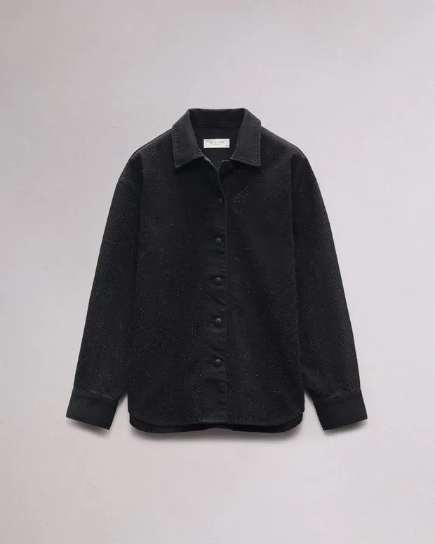 Jackets and Coats Women Rag and Bone Camilla Shirt Jacket Sirin With Jewels