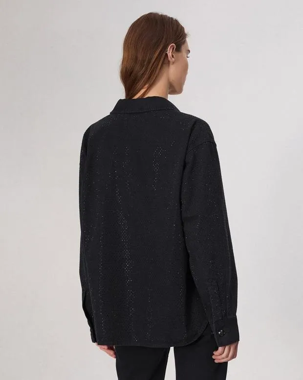 Jackets and Coats Women Rag and Bone Camilla Shirt Jacket Sirin With Jewels