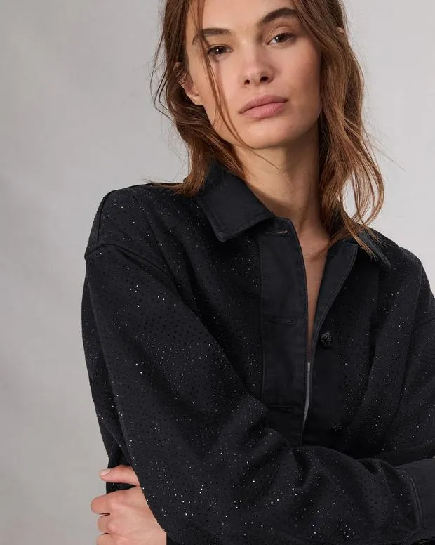 Jackets and Coats Women Rag and Bone Camilla Shirt Jacket Sirin With Jewels