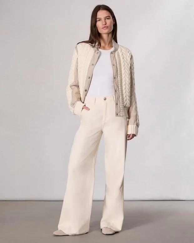 Jackets and Coats Women Rag and Bone Manston Bomber Jacket Natural