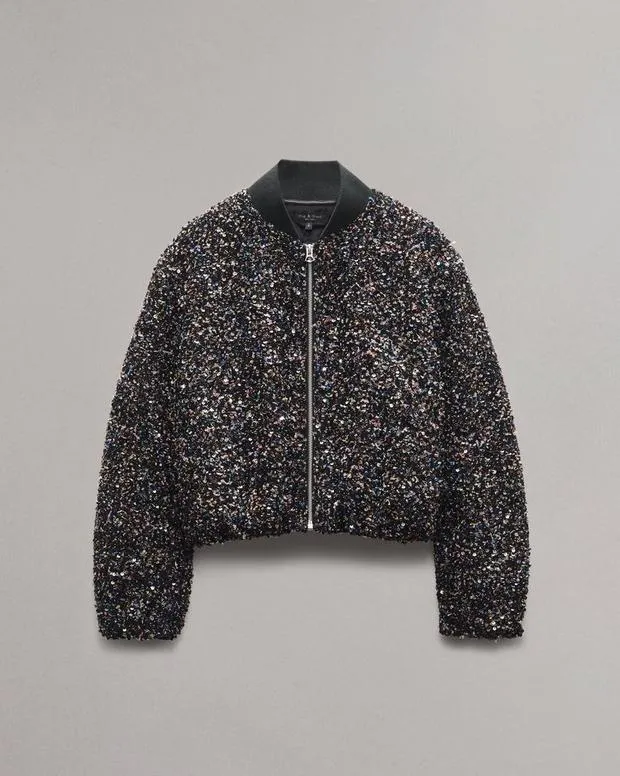Jackets and Coats Women Rag and Bone Samira Bomber Jacket Multi Color
