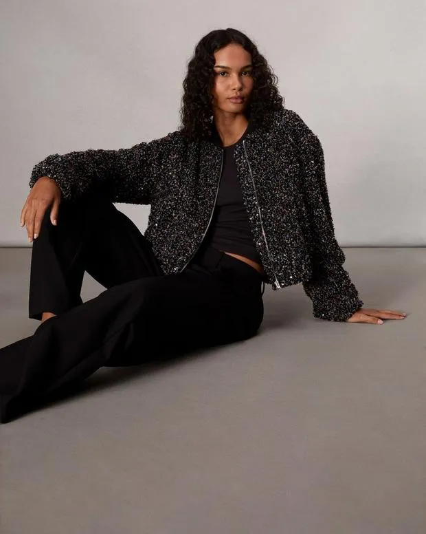 Jackets and Coats Women Rag and Bone Samira Bomber Jacket Multi Color