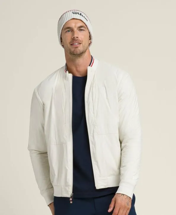Jackets and Vests Men Wilson Harris WarmUp Bomber Stone