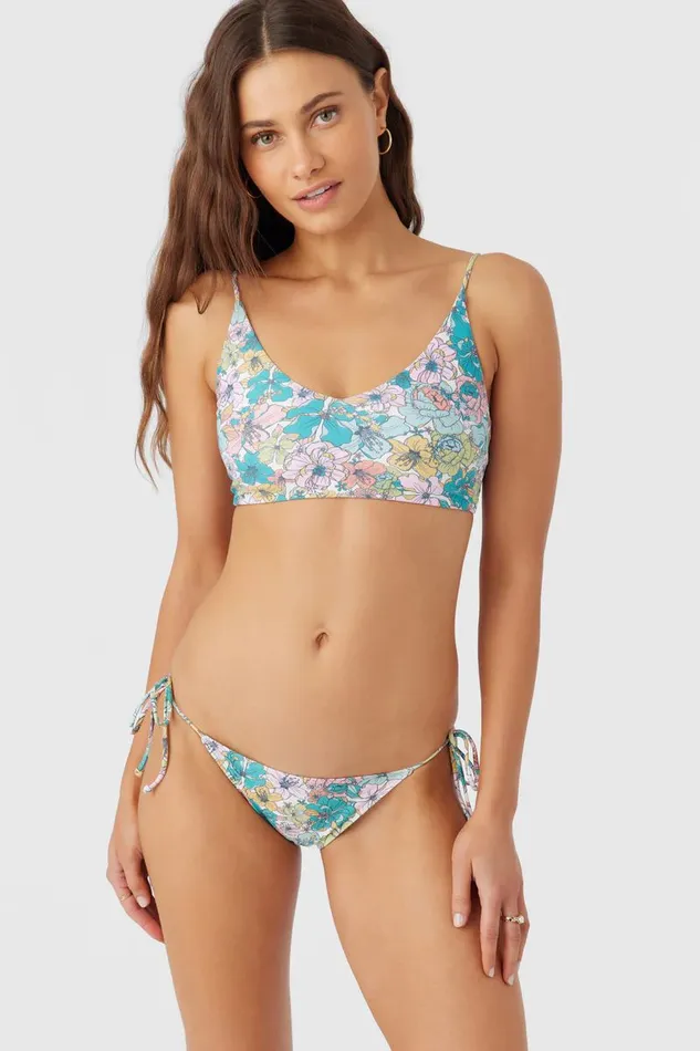 JANIS FLORAL MARACAS TIE SIDE BOTTOMS Multi Clr Women O039NEILL Swim