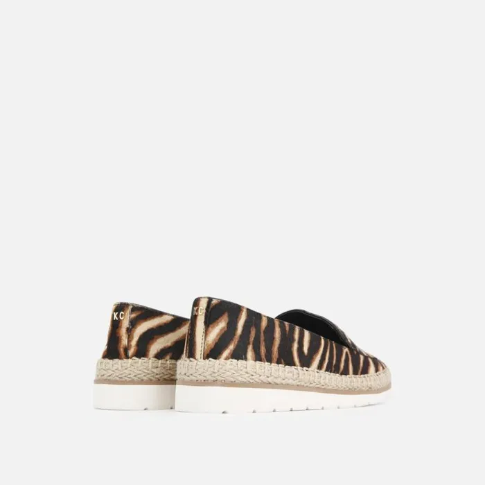 Jaxx Espadrille Loafer Graphic Zebra Women Kenneth Cole Flats