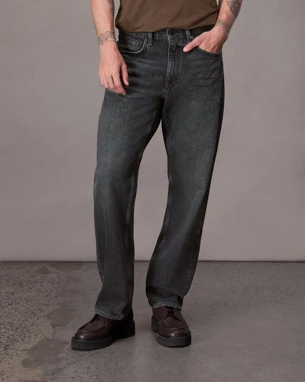 Jeans Men Rag and Bone Fit 4 Straight Fit Jean Lightweight Rigid Denim Roman