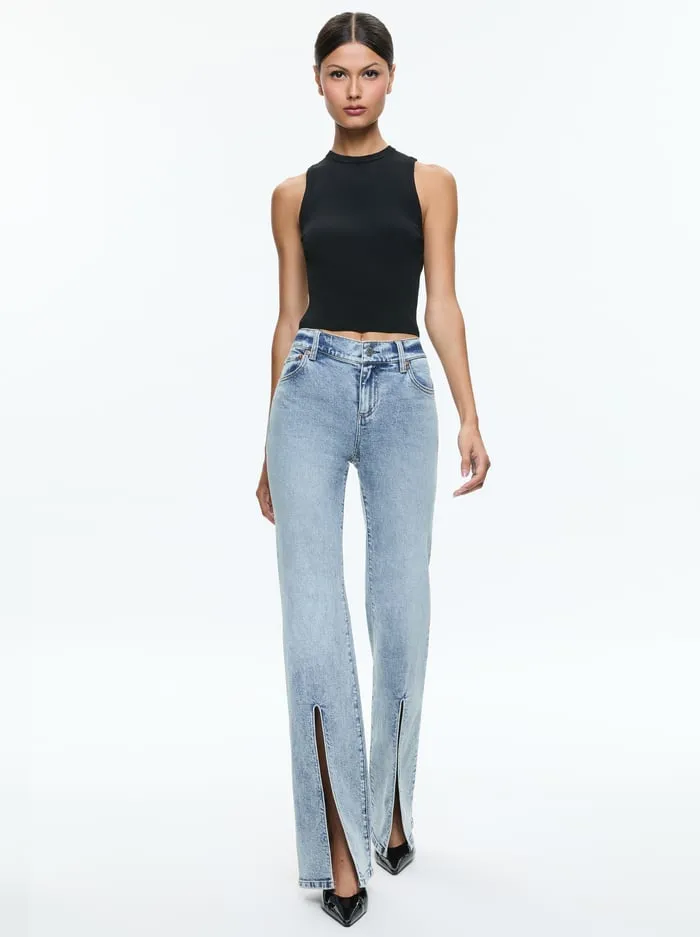 Jeans Women Alice Olivia Winslow Jean Harlow Vintage Blue