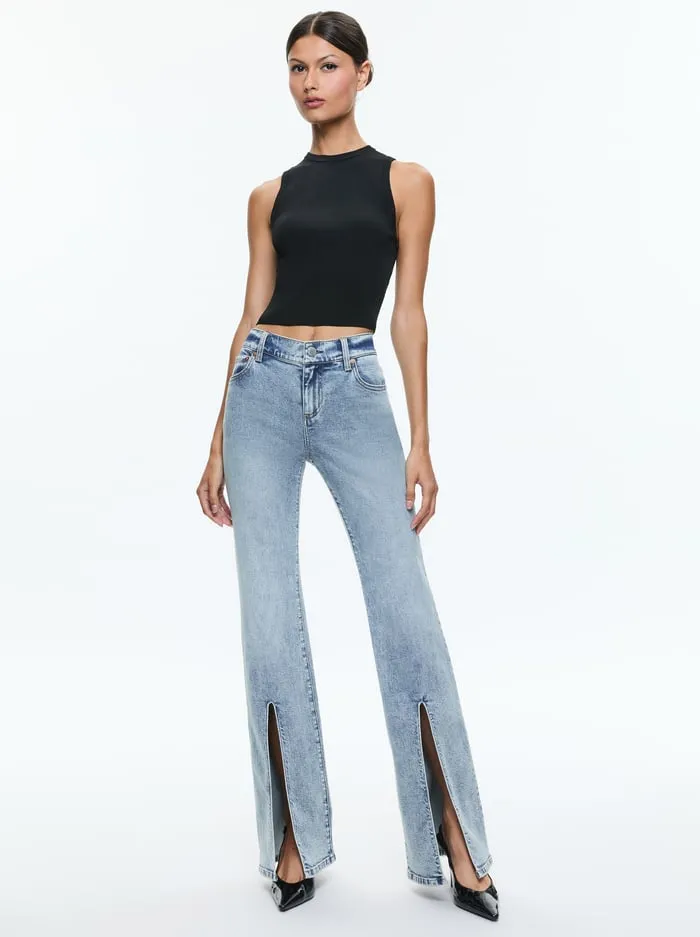 Jeans Women Alice Olivia Winslow Jean Harlow Vintage Blue