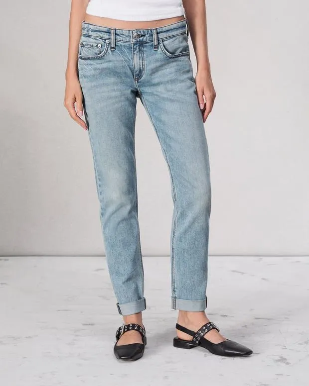 Jeans Women Rag and Bone Dre Slim Boyfriend Jean Vintage Stretch Denim Daphne