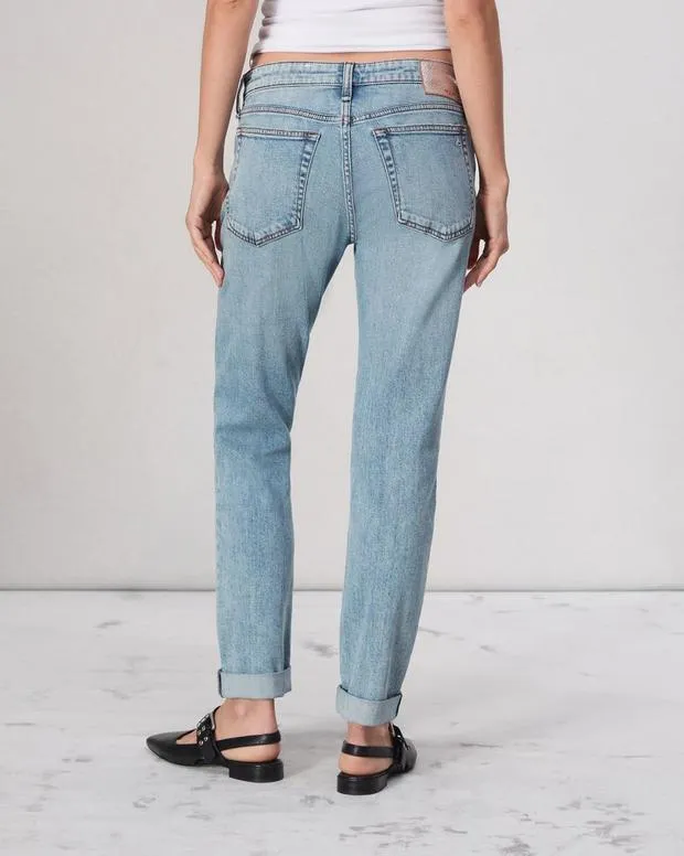 Jeans Women Rag and Bone Dre Slim Boyfriend Jean Vintage Stretch Denim Daphne
