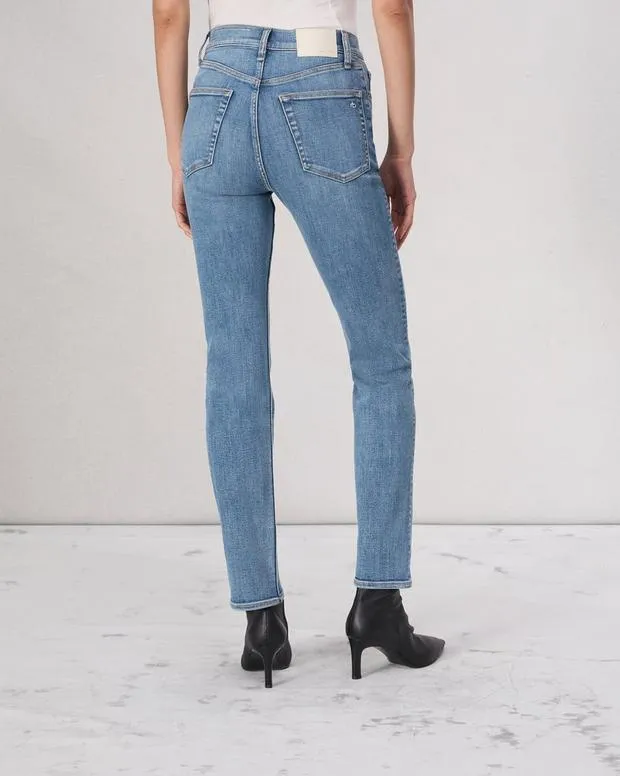 Jeans Women Rag and Bone Flexi Wren Slim Jean Flexi Smooth and Sculpt Denim Mack