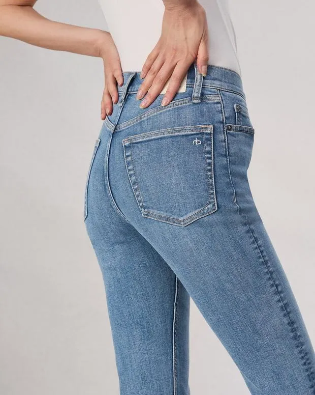 Jeans Women Rag and Bone Flexi Wren Slim Jean Flexi Smooth and Sculpt Denim Mack