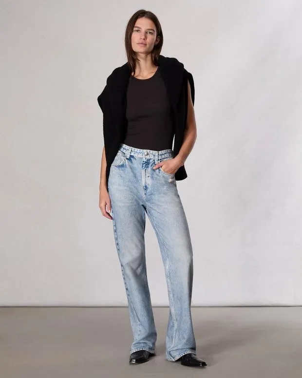 Jeans Women Rag and Bone Miramar Terry Shea Pant Cotton Terry Riverly