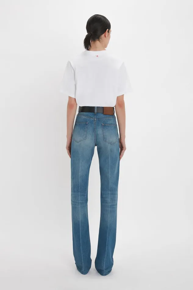 Jeans Women Victoria Beckham Julia Jean In Broken Vintage Wash