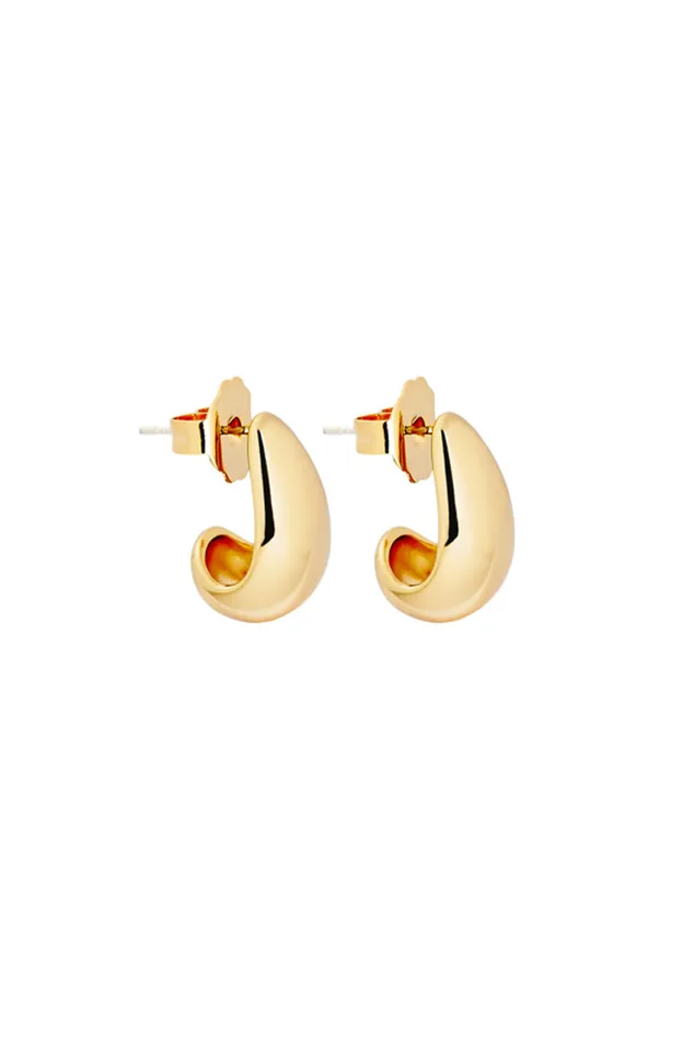 Jewelry Women LoveShackFancy BrinkerEliza Jenna Earrings Gold