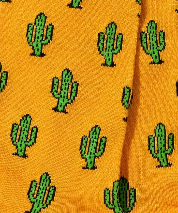 Joe Browns Accessories and Jewellery Men Cactus Bamboo Socks Yellow