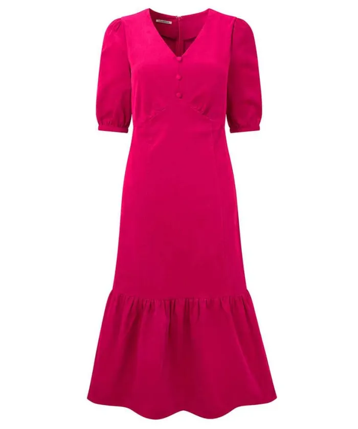 Joe Browns Dresses Women Curiously Cord Dress Pink