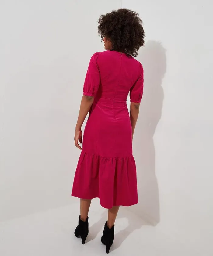 Joe Browns Dresses Women Curiously Cord Dress Pink