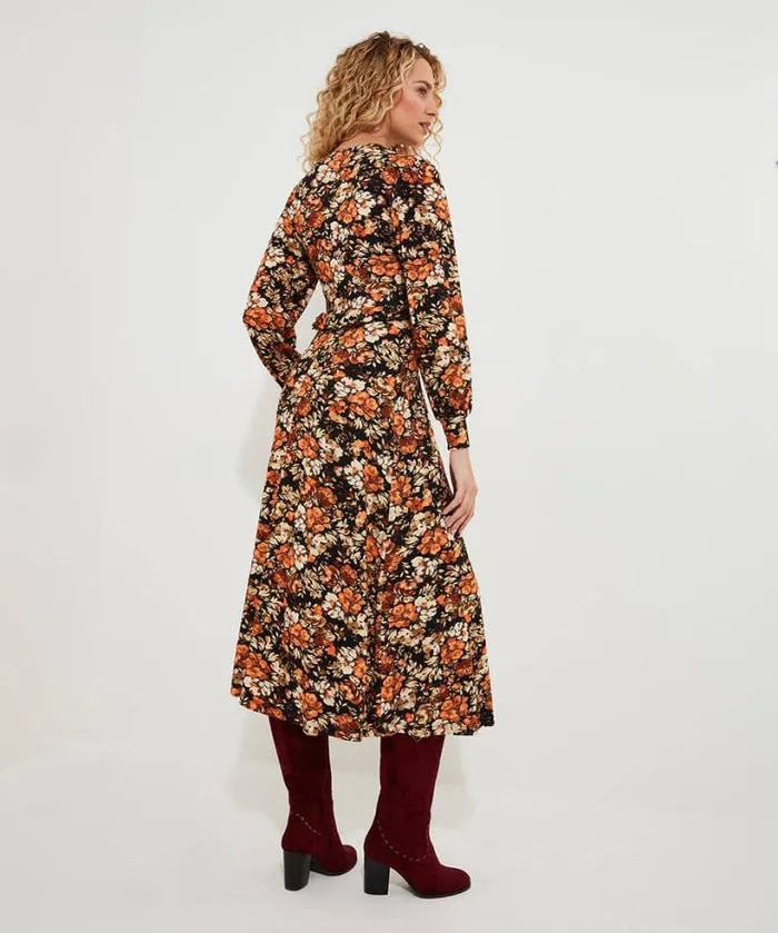 Joe Browns Dresses Women September Days Jersey Dress Brown Joe Browns Dresses Women September Days Jersey Dress Brown