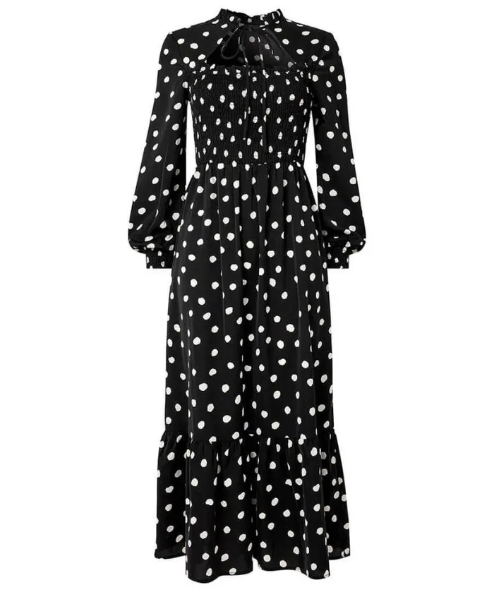 Joe Browns Dresses Women Serena Spot Dress Black Joe Browns Dresses Women Serena Spot Dress Black