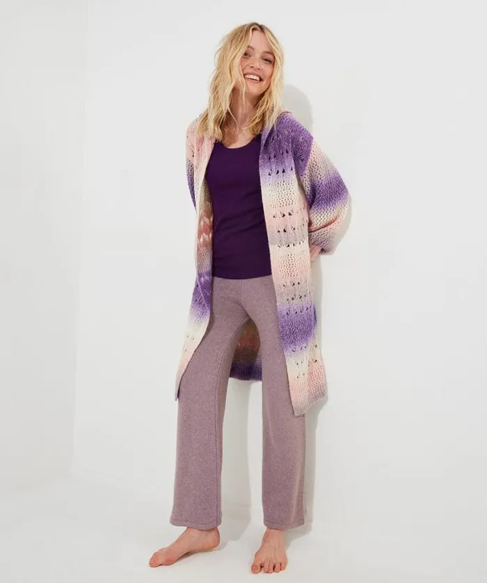 Joe Browns Knitwear and Cardigans Women Sloe Joes Ombre Cosy Longline Cardigan Multi