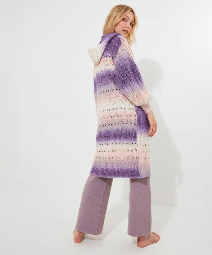 Joe Browns Knitwear and Cardigans Women Sloe Joes Ombre Cosy Longline Cardigan Multi