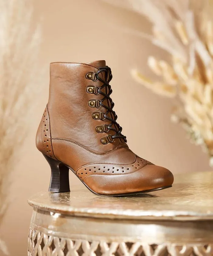 Joe Browns Shoes Sandals and Boots Women Fenchurch Street Leather Boots Brown