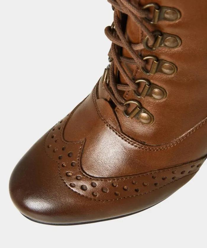 Joe Browns Shoes Sandals and Boots Women Fenchurch Street Leather Boots Brown