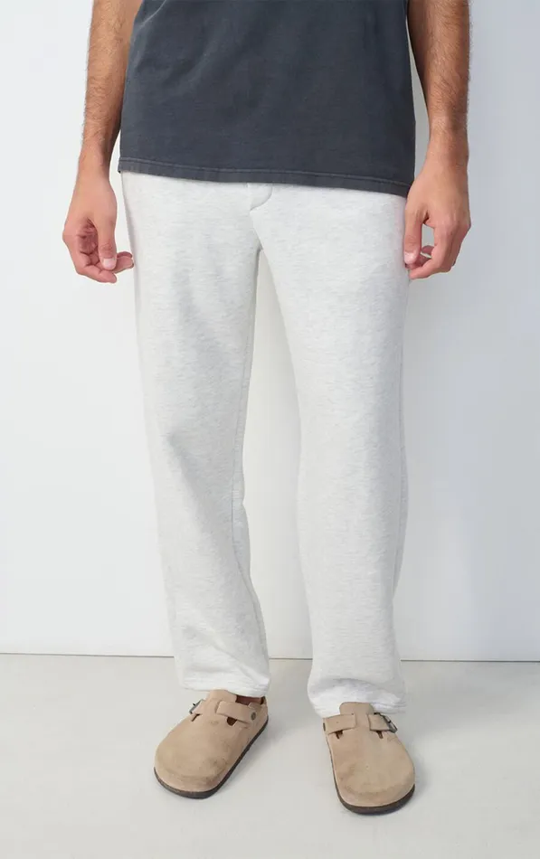Joggers Baptown Heather Grey Men American Vintage Joggers