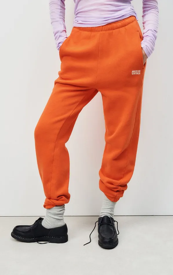 Joggers Izubird Vintage Pumpkin Women American Vintage Joggers and Leggings
