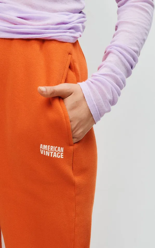 Joggers Izubird Vintage Pumpkin Women American Vintage Joggers and Leggings Joggers Izubird Vintage Pumpkin Women American Vintage Joggers and Leggings