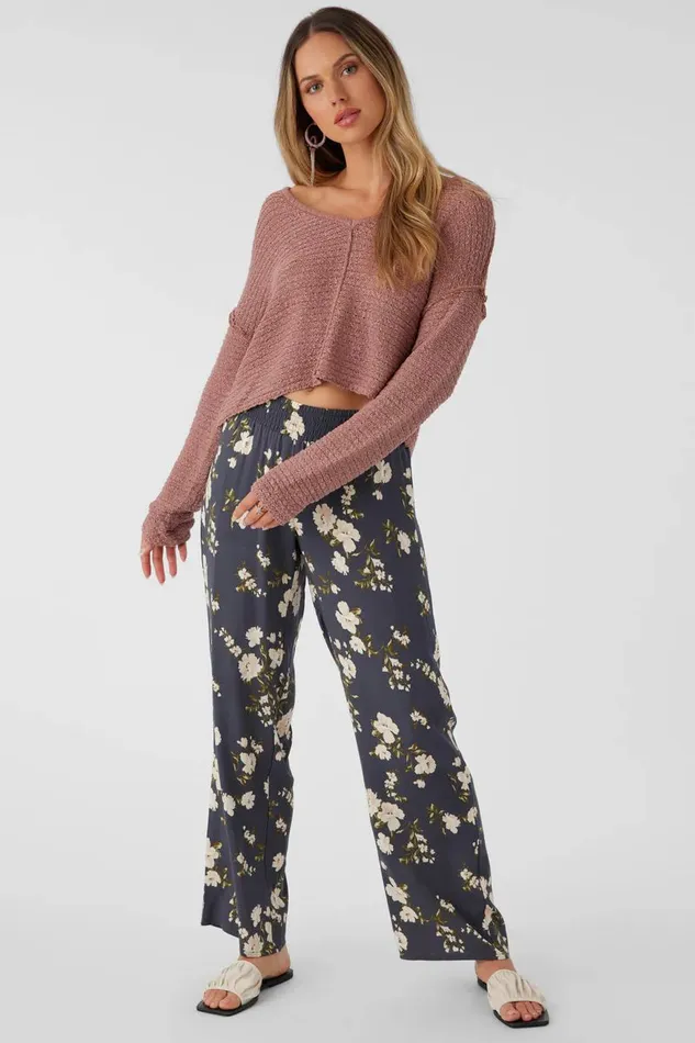 JONIE KENDRA FLORAL BEACH PANTS Periscope Women O039NEILL Clothing
