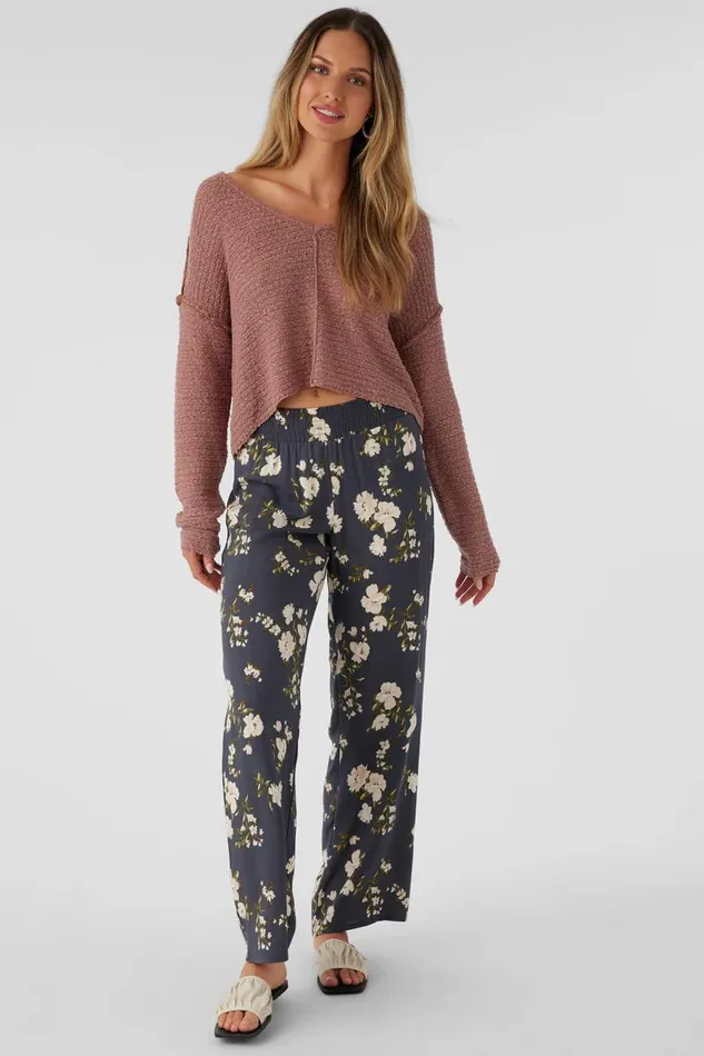 JONIE KENDRA FLORAL BEACH PANTS Periscope Women O039NEILL Clothing
