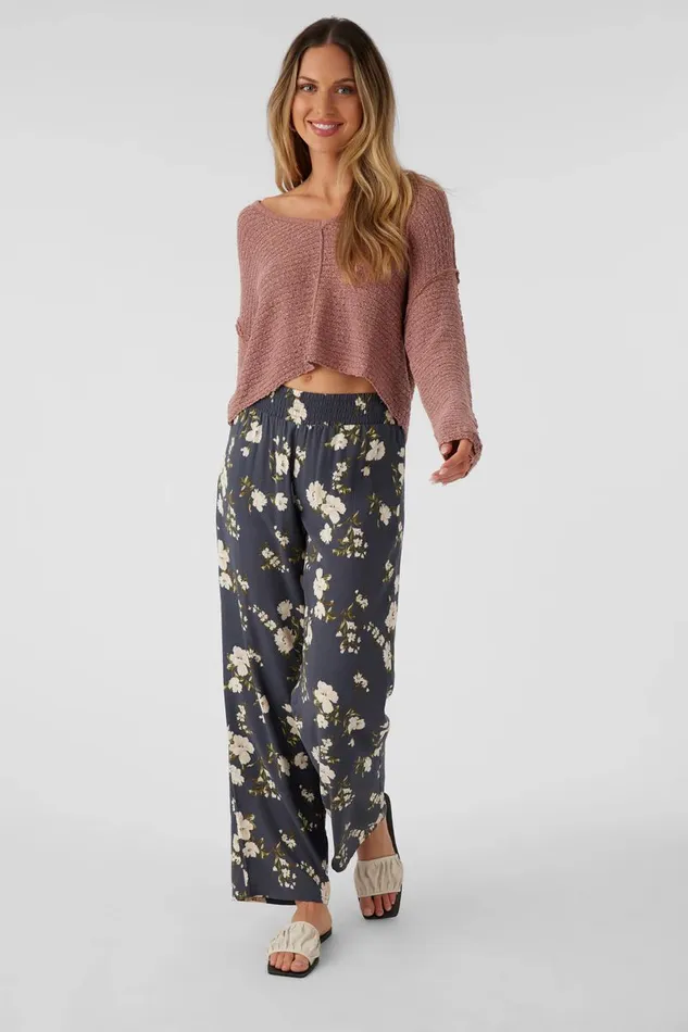 JONIE KENDRA FLORAL BEACH PANTS Periscope Women O039NEILL Clothing