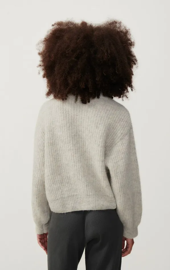 Jumper East Melange Powder Snow Women American Vintage Jumpers and Cardigans