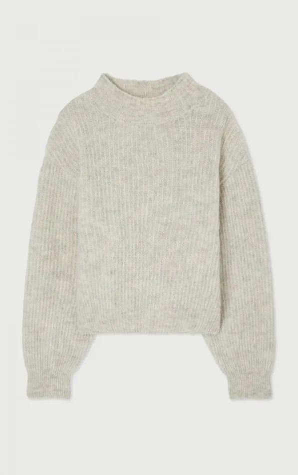 Jumper East Melange Powder Snow Women American Vintage Jumpers and Cardigans