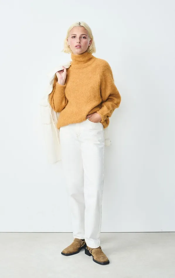 Jumper Nuny Honey Melange Women American Vintage Jumpers and Cardigans Jumper Nuny Honey Melange Women American Vintage Jumpers and Cardigans