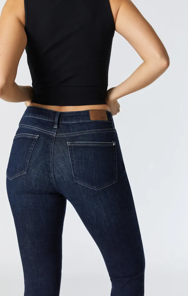 Kathleen Slim Boyfriend In Deep Brushed Feather Blue Women Mavi Jeans Denim Kathleen Slim Boyfriend In Deep Brushed Feather Blue Women Mavi Jeans Denim