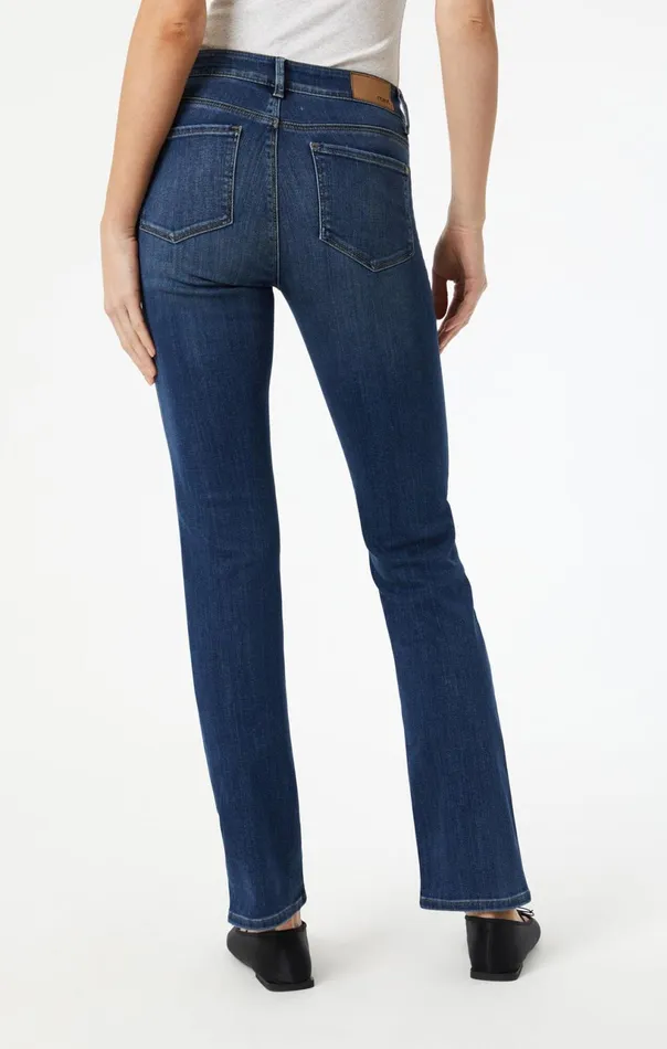 Kendra High Rise Straight Leg In Indigo Supersoft Women Mavi Jeans Denim