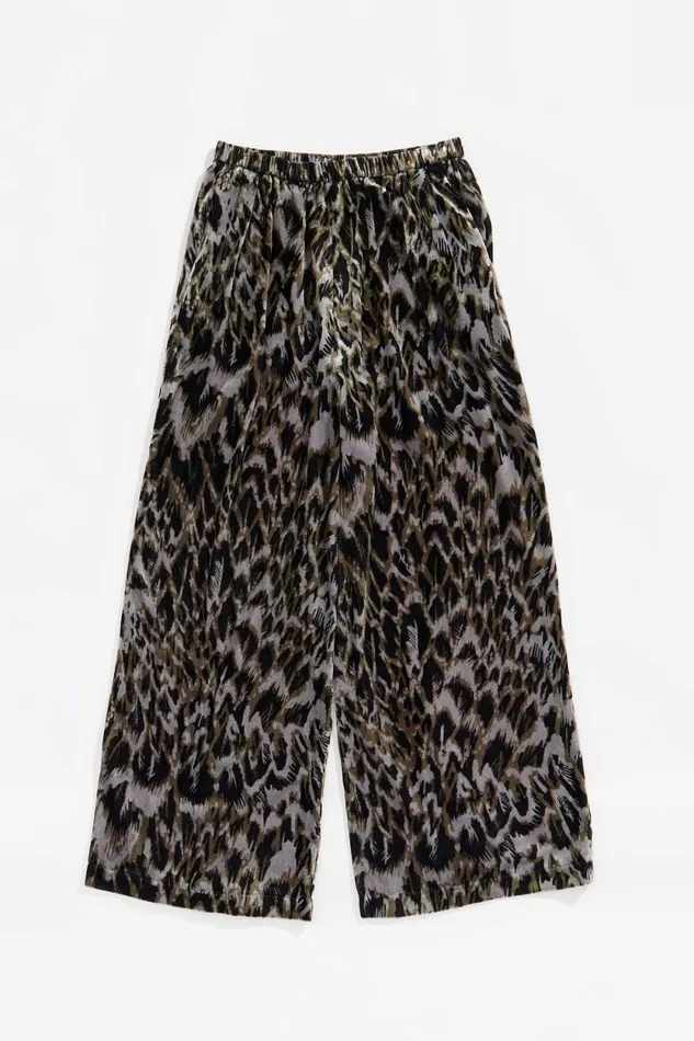 Khaki Plumancha Velvet Joggers Plumancha Khaki Women Bimba Y Lola Total Look