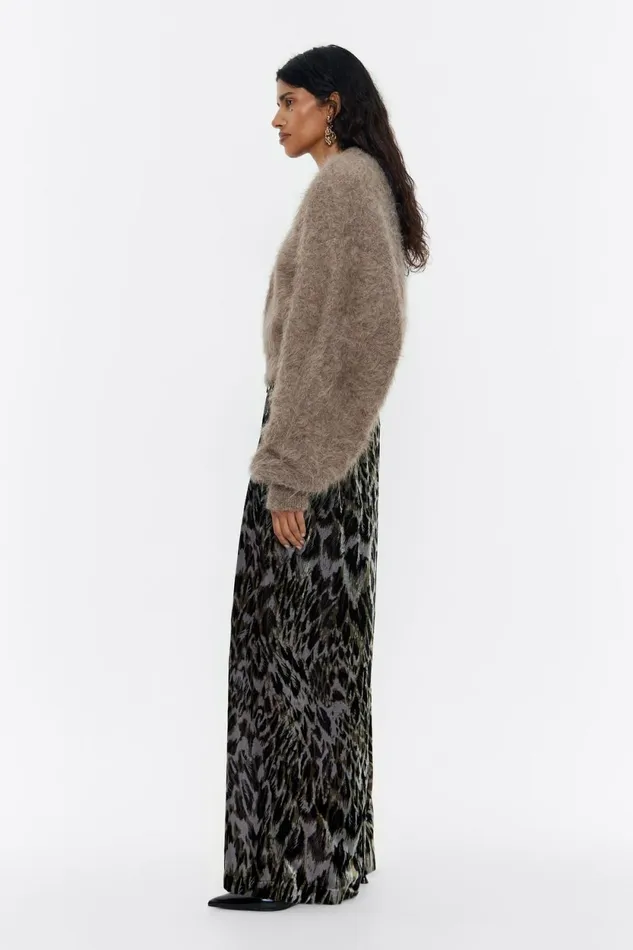 Khaki Plumancha Velvet Joggers Plumancha Khaki Women Bimba Y Lola Total Look