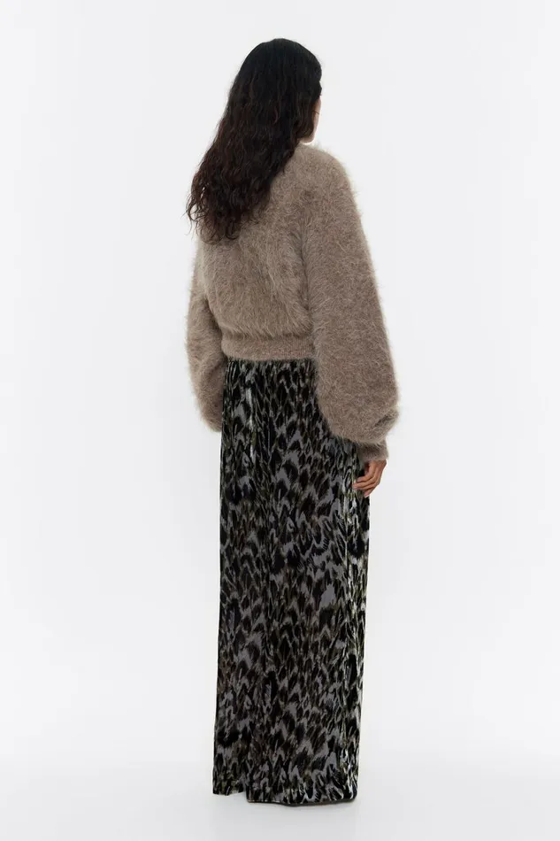 Khaki Plumancha Velvet Joggers Plumancha Khaki Women Bimba Y Lola Total Look