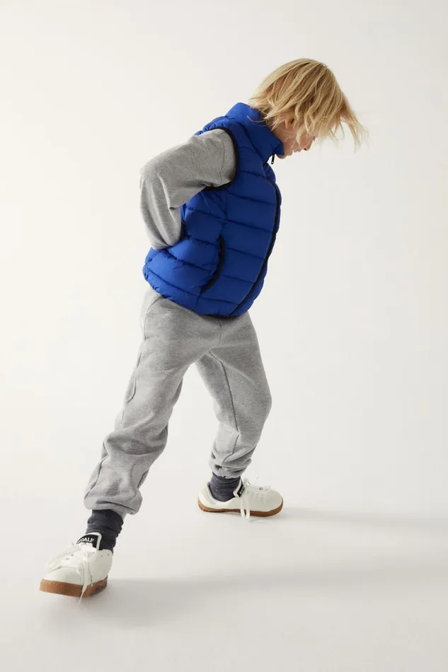 Kids Blue Kiko Vest Ecoalf Coats And Jackets