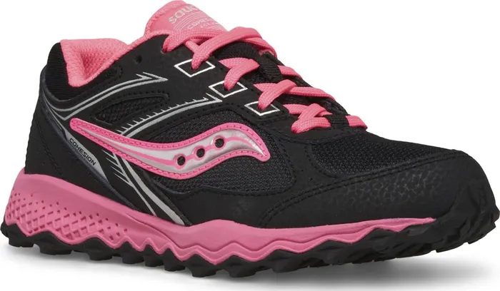 Kids Cohesion Tr14 Lace Sneaker Blackpink Saucony