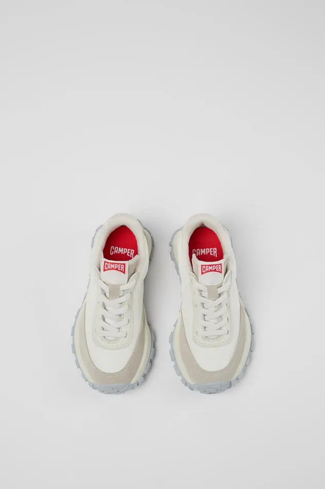 Kids Drift Trail White TextileNubuck Sneaker Camper Sneakers Kids Drift Trail White TextileNubuck Sneaker Camper Sneakers