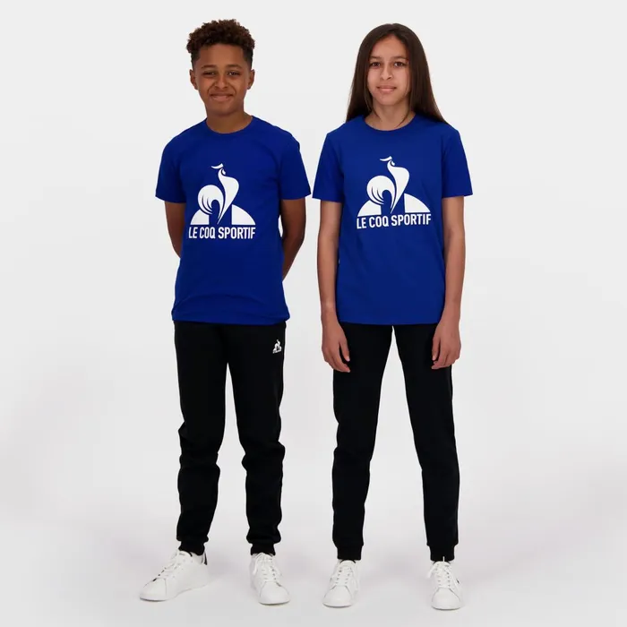 Kids Le Coq Sportif Trousers Essentiels Trousers Slim Kids Black Kids Le Coq Sportif Trousers Essentiels Trousers Slim Kids Black