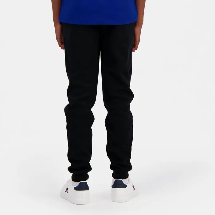 Kids Le Coq Sportif Trousers Essentiels Trousers Slim Kids Black Kids Le Coq Sportif Trousers Essentiels Trousers Slim Kids Black