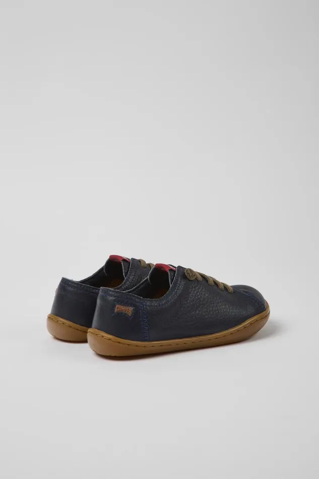 Kids Peu Blue Leather Kids039 Shoes Camper Casual Shoes Kids Peu Blue Leather Kids039 Shoes Camper Casual Shoes