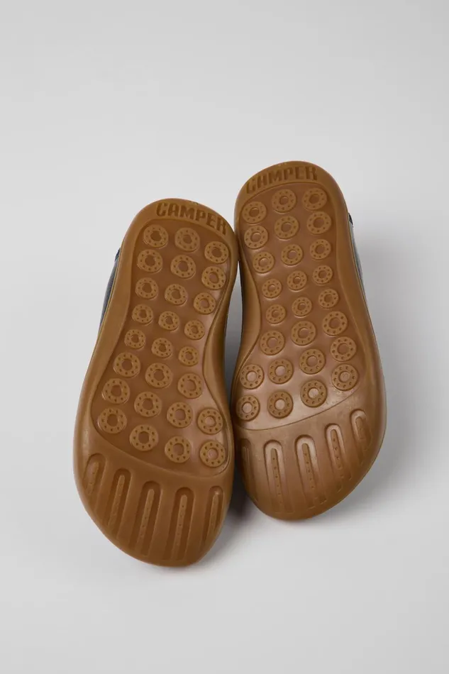Kids Peu Blue Leather Kids039 Shoes Camper Casual Shoes Kids Peu Blue Leather Kids039 Shoes Camper Casual Shoes
